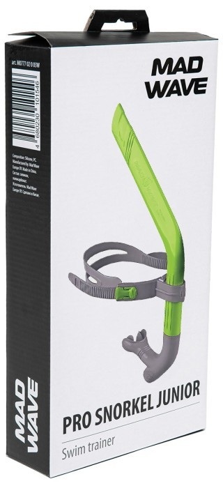Madwave Дыхательный тренажер Pro snorkel junior