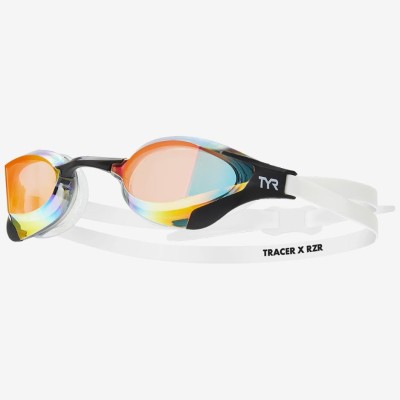 Очки для плавания TYR Tracer-X RZR Racing Mirrored 641 Белый